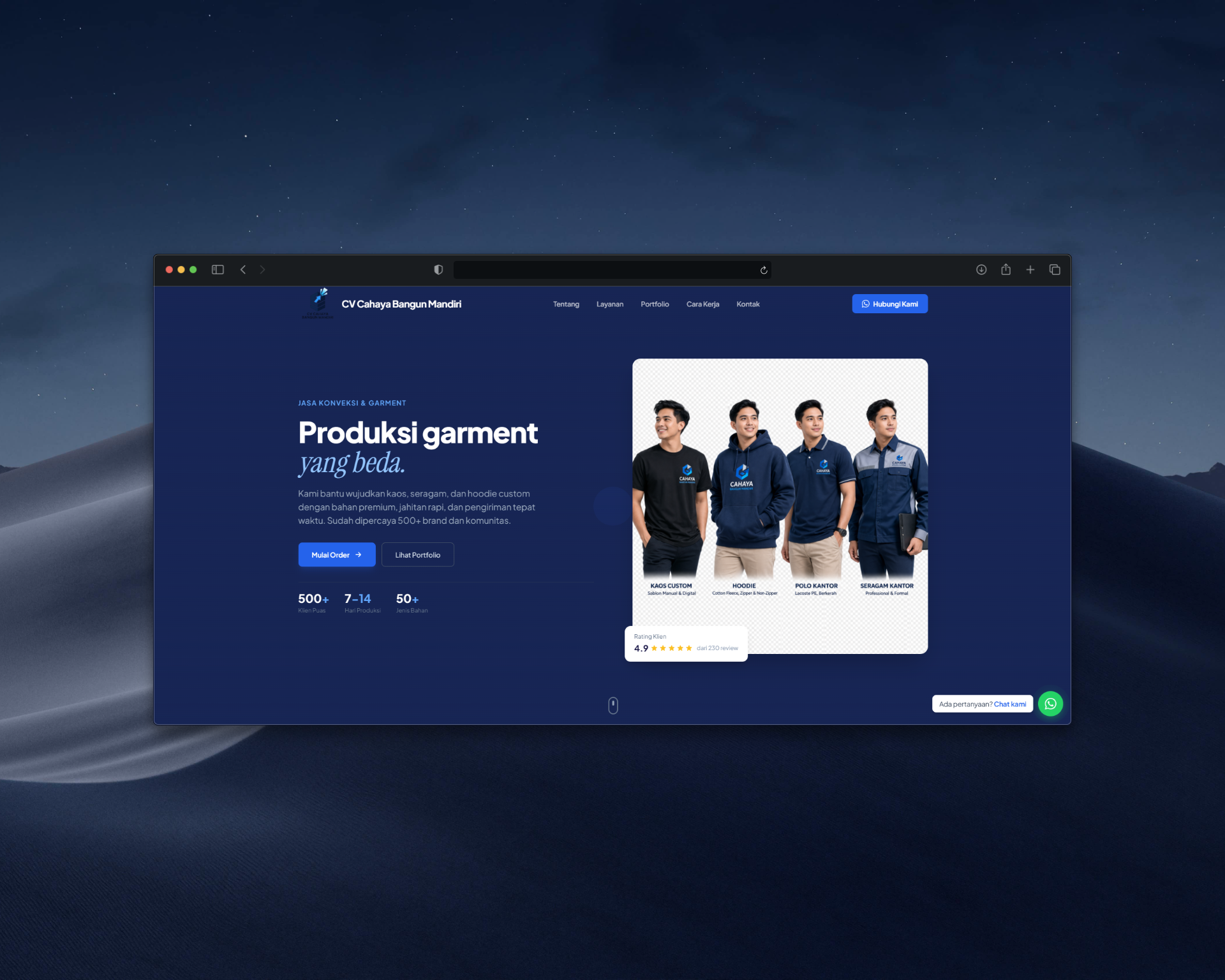 Konveksi Company Profile